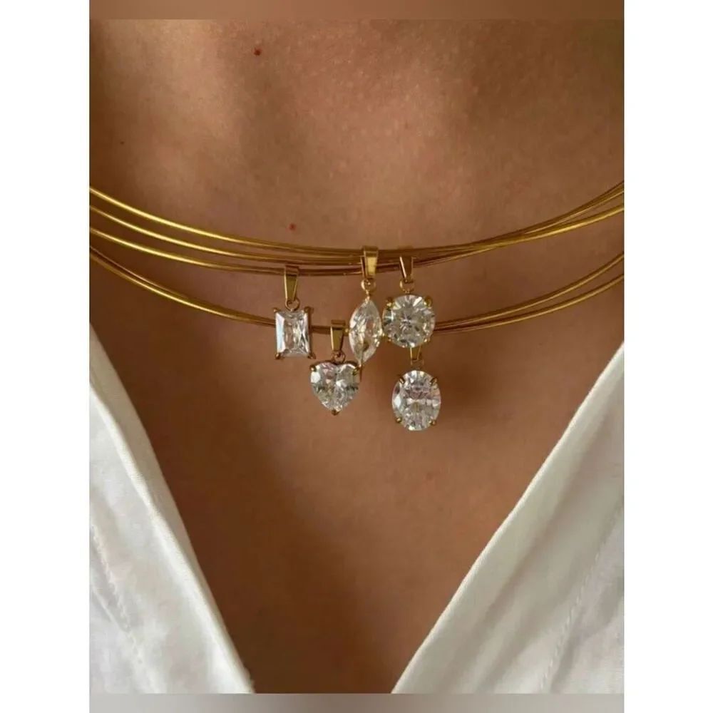 Diamond necklace #2635
